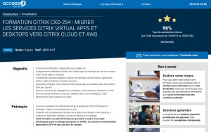 Formation CITRIX CXD-254 – Access IT