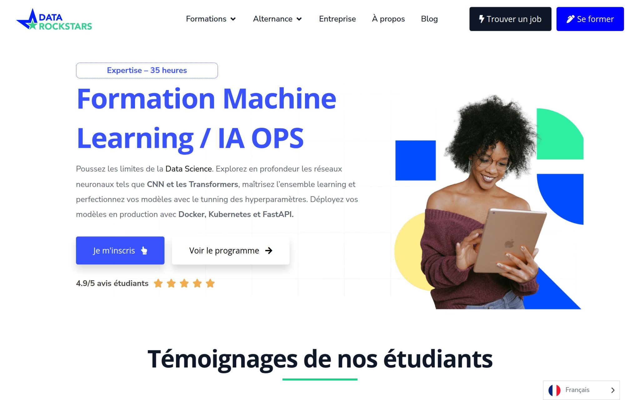 Data Science et Machine learning - DataRockstars