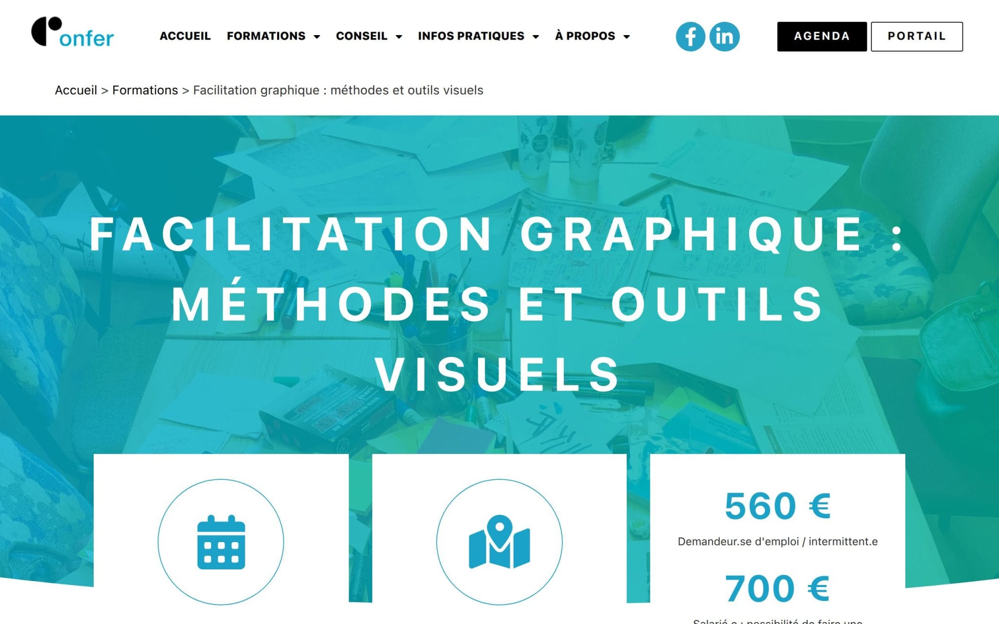 Facilitation graphique: méthodes et outils visuels - CONFER