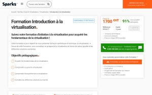 Formation Introduction à la virtualisation – Sparks