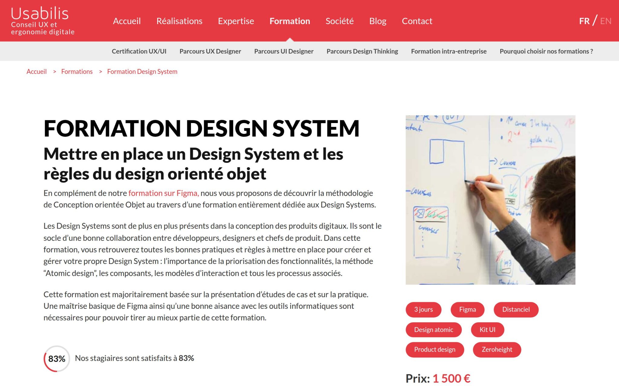 formation Design System - Usabilis