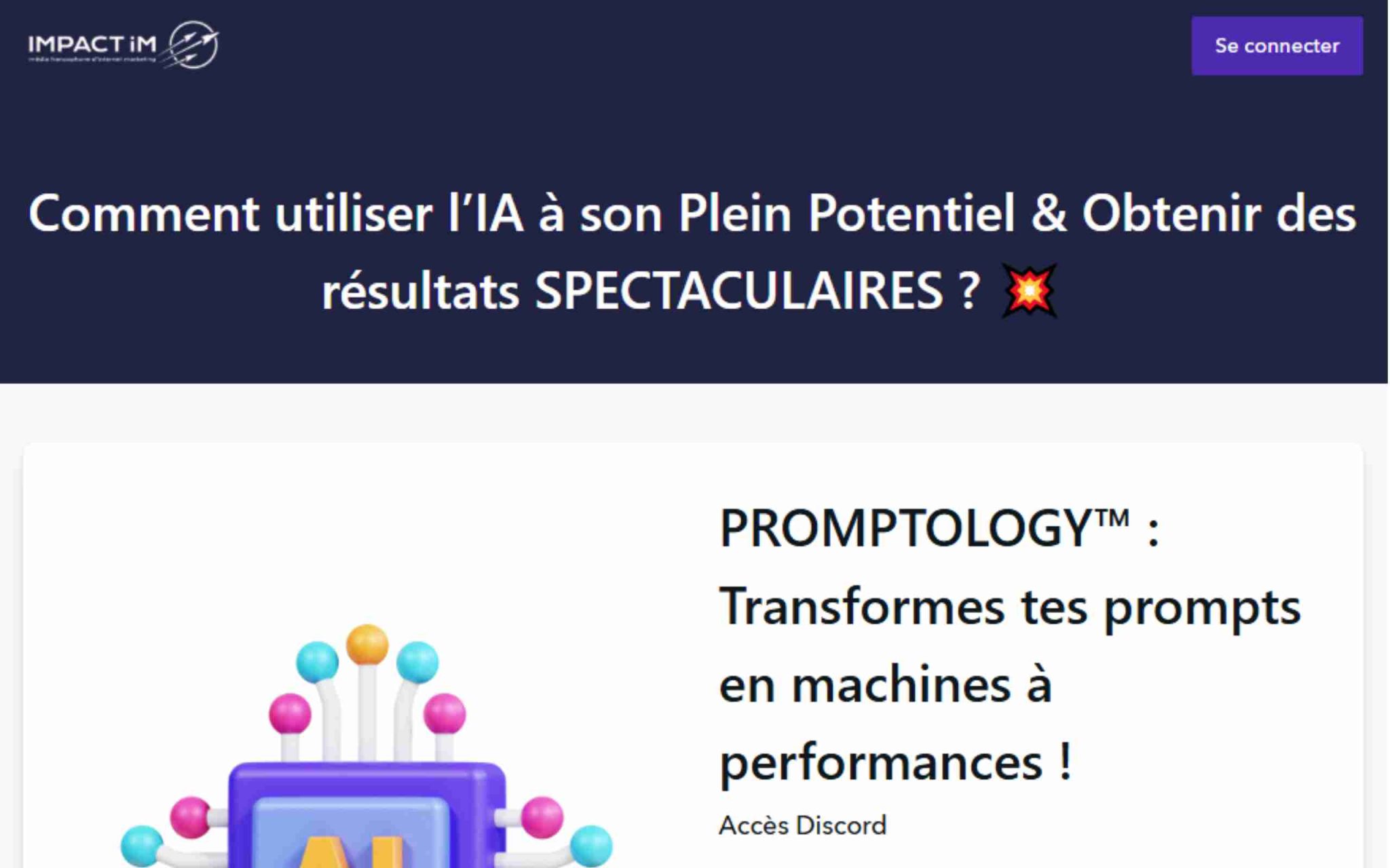PROMPTOLOGY - Impact IM