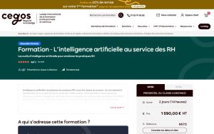 L’intelligence artificielle au service des RH – Cegos
