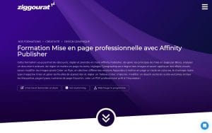 Formation Mise en page professionnelle avec Affinity Publisher - Ziggourat Formation