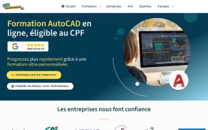 Formation AutoCAD en ligne, éligible au CPF – Clic Compétences