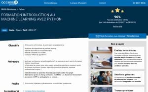Formation Introduction au machine learning avec Python - Access IT