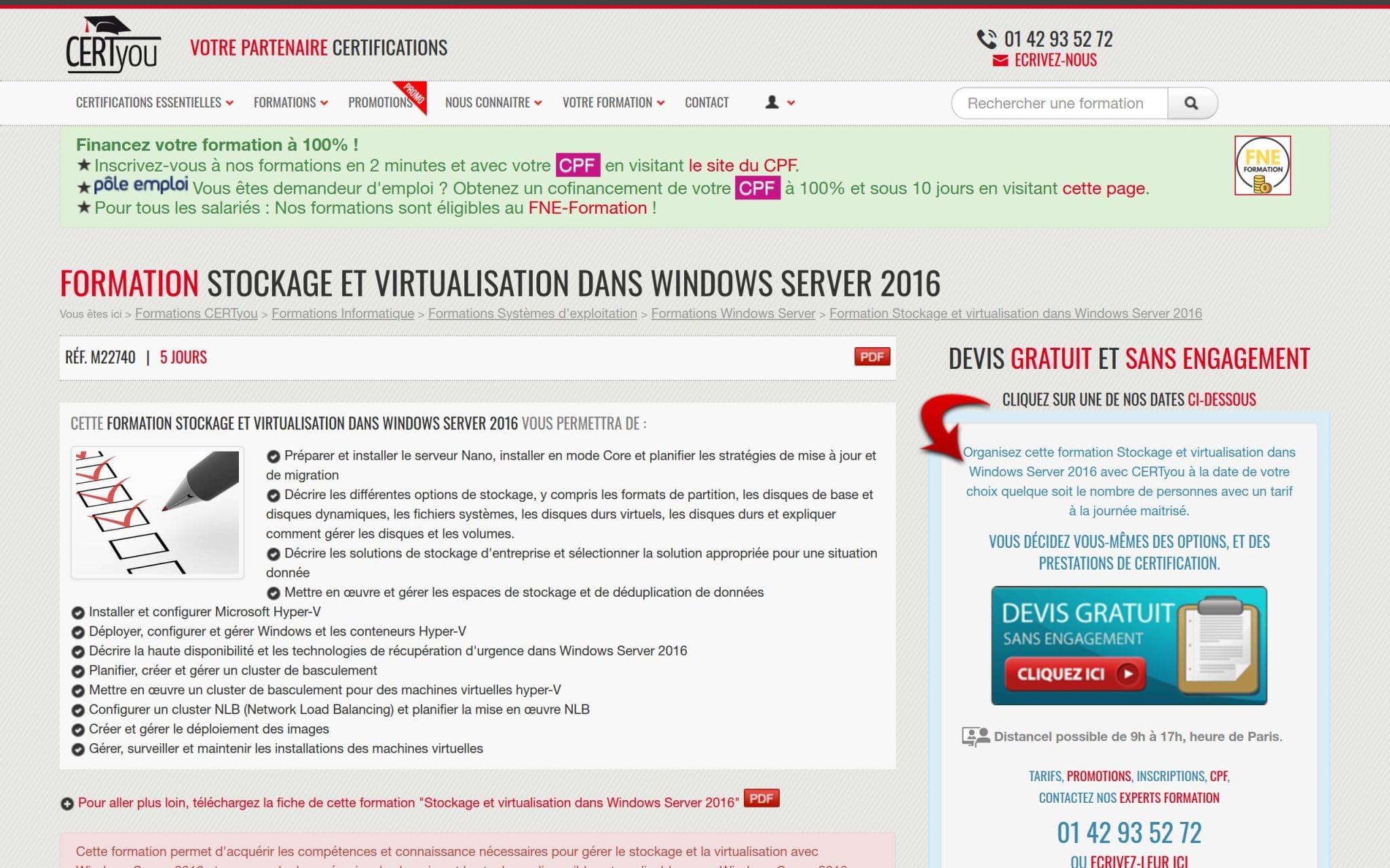Formation Stockage et virtualisation dans Windows Server 2016 - CertYou