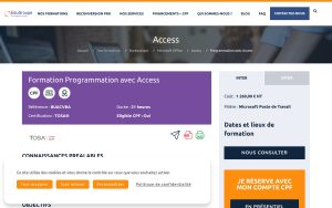 Formation Programmation avec Access – EduGroupe