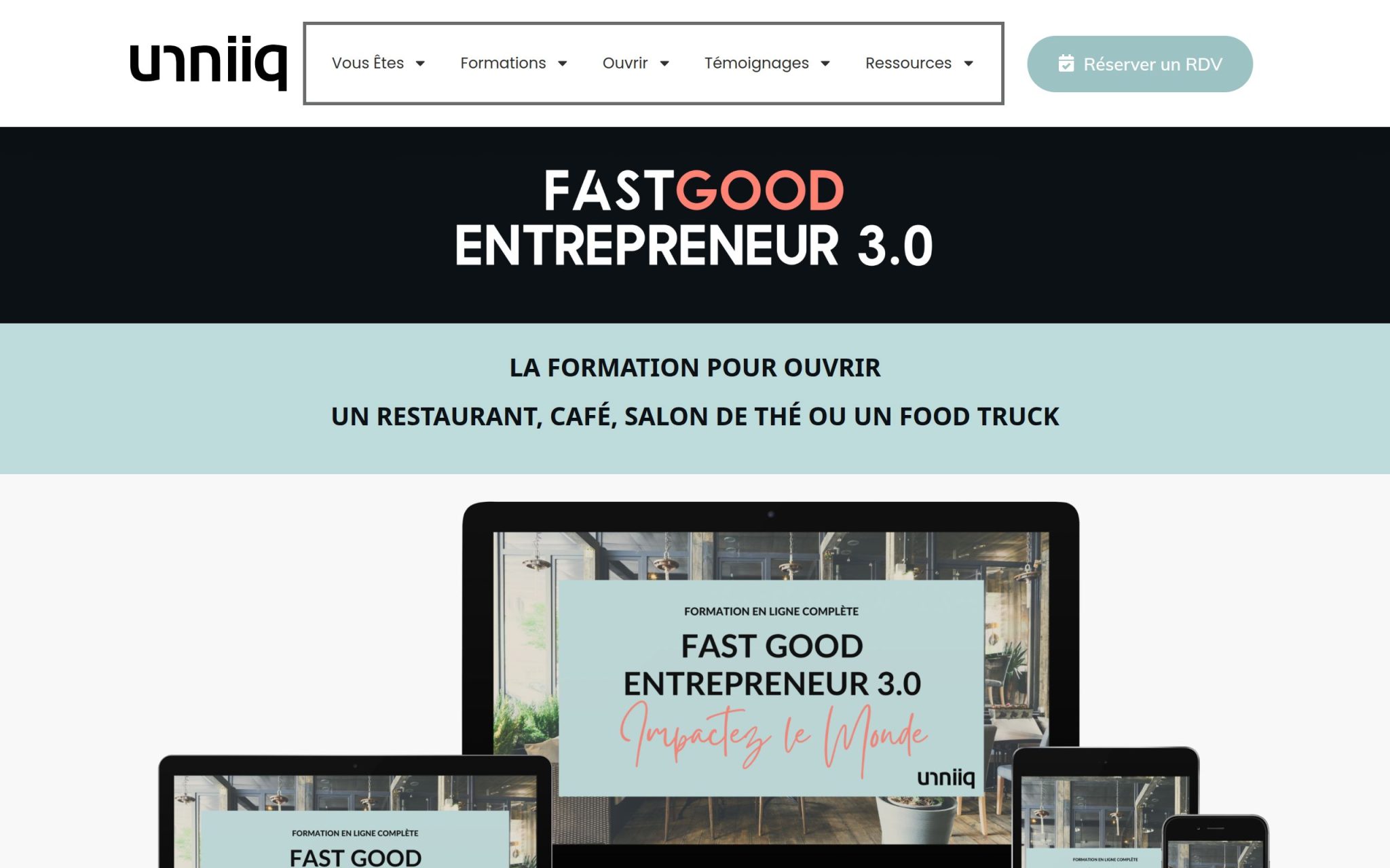 Formation ouvrir restaurant - Unniiq