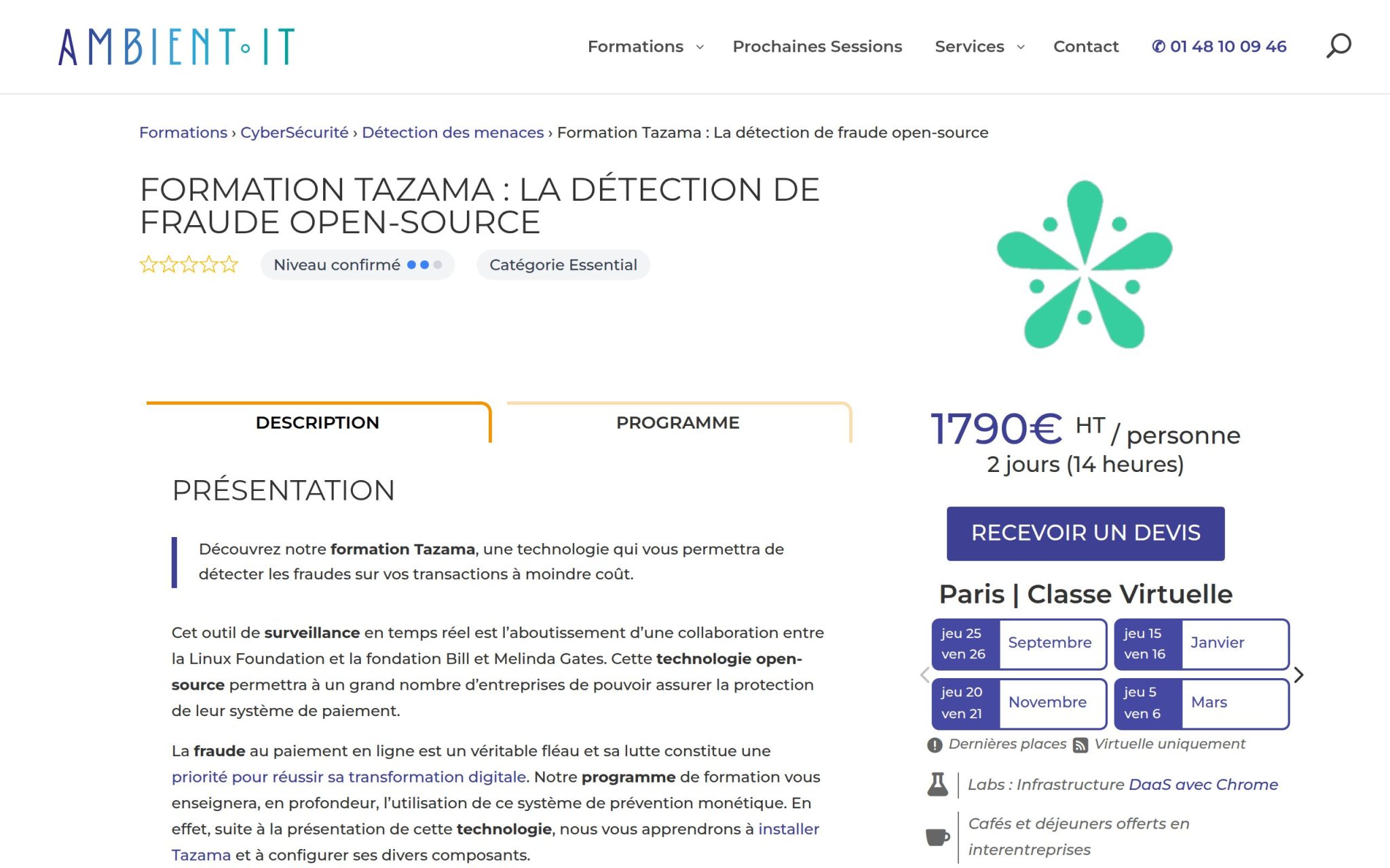 Formation Tazama : La détection de fraude open-source - Ambient IT