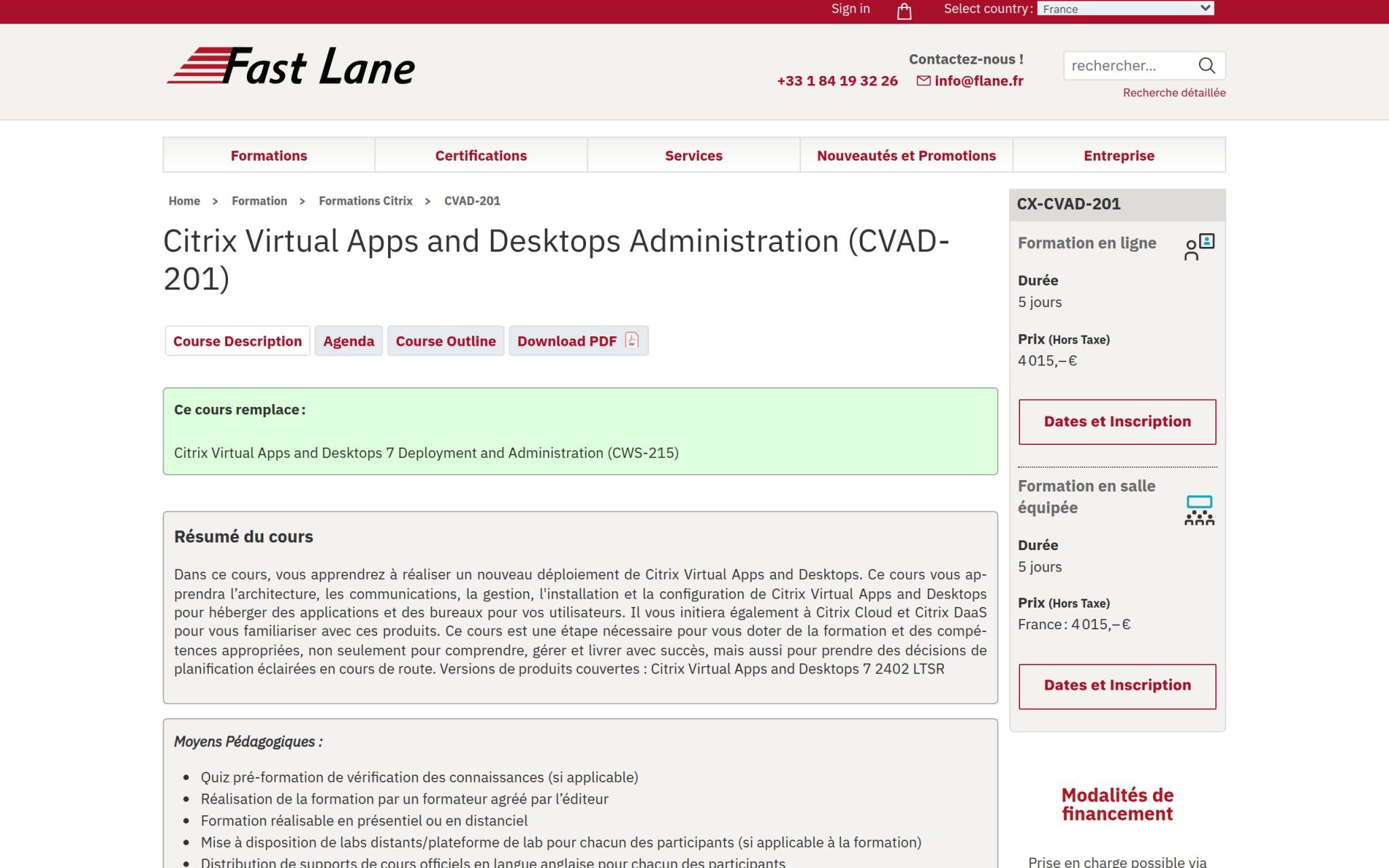 Citrix Virtual Apps and Desktops Administration - Fast Lane