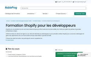 Formation Shopify for Developers - NobleProg