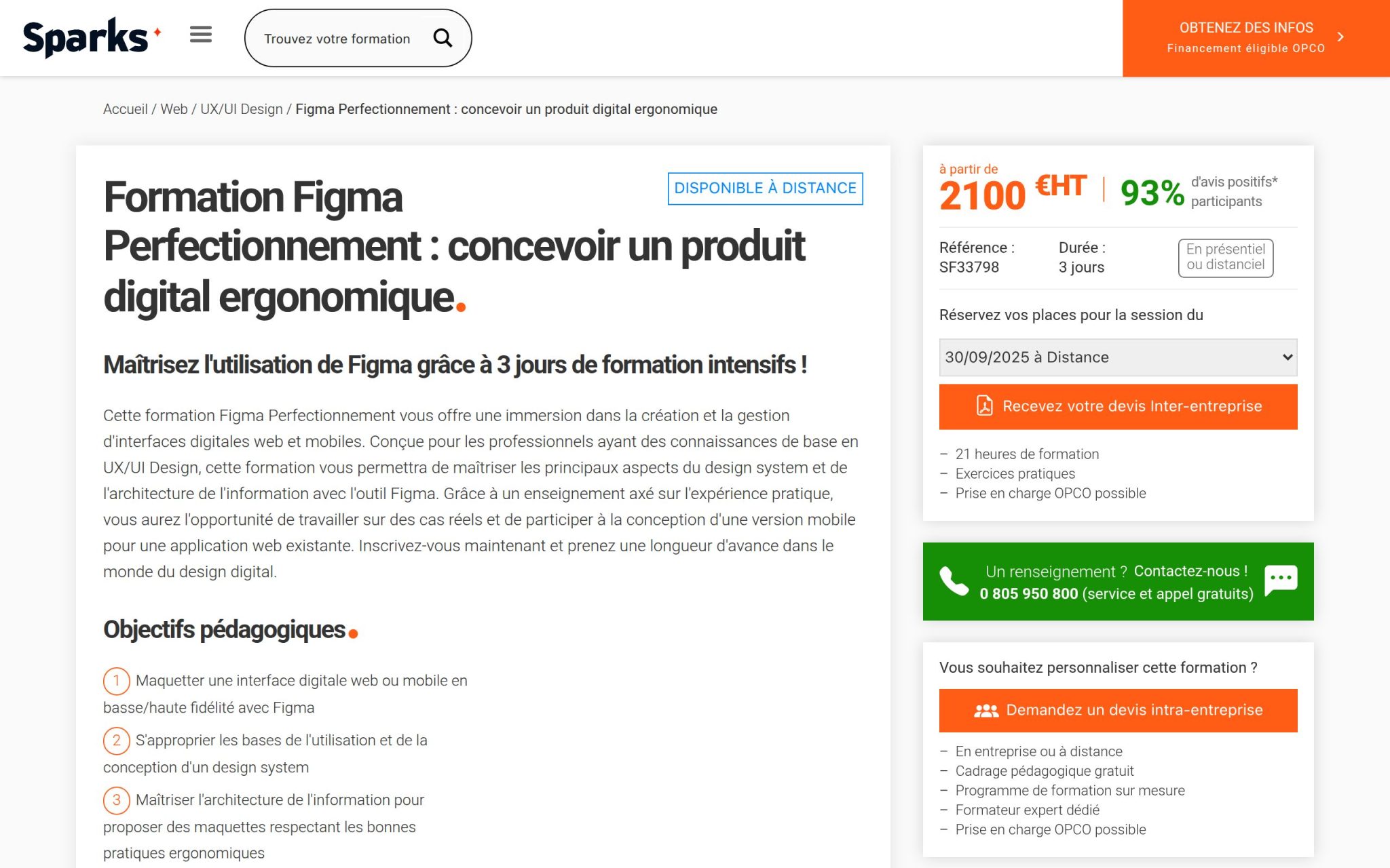 Formation Figma Perfectionnement - Sparks