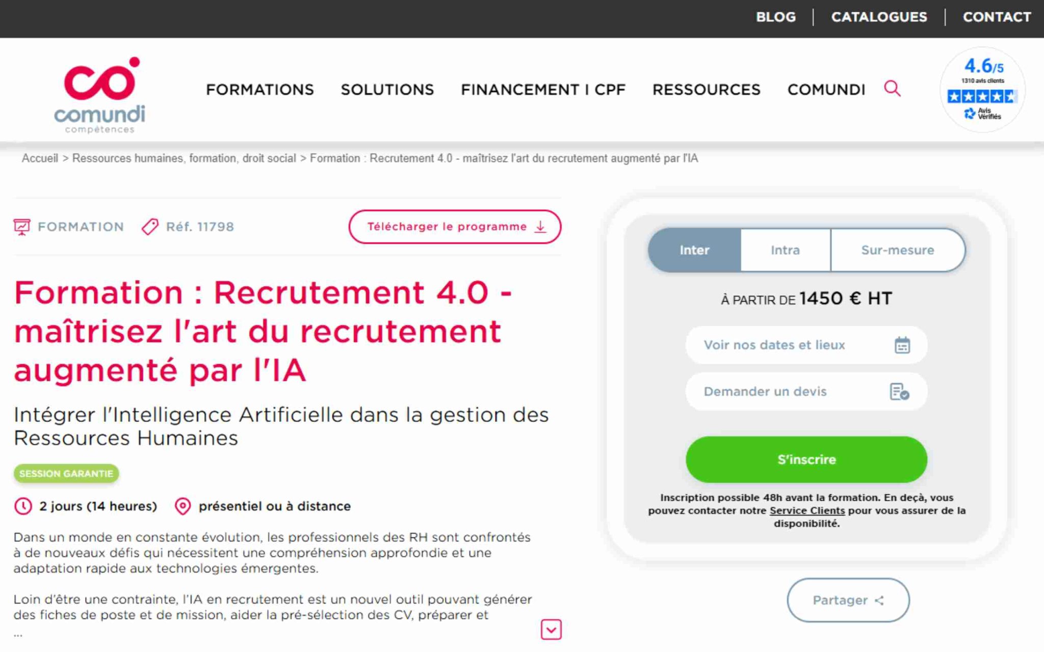 Recrutement 4.0 - maßtrisez l'art du recrutement augmenté par l'IA - Comundi