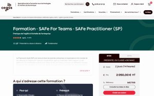 SAFe For Teams – SAFe Practitioner – ib Cegos