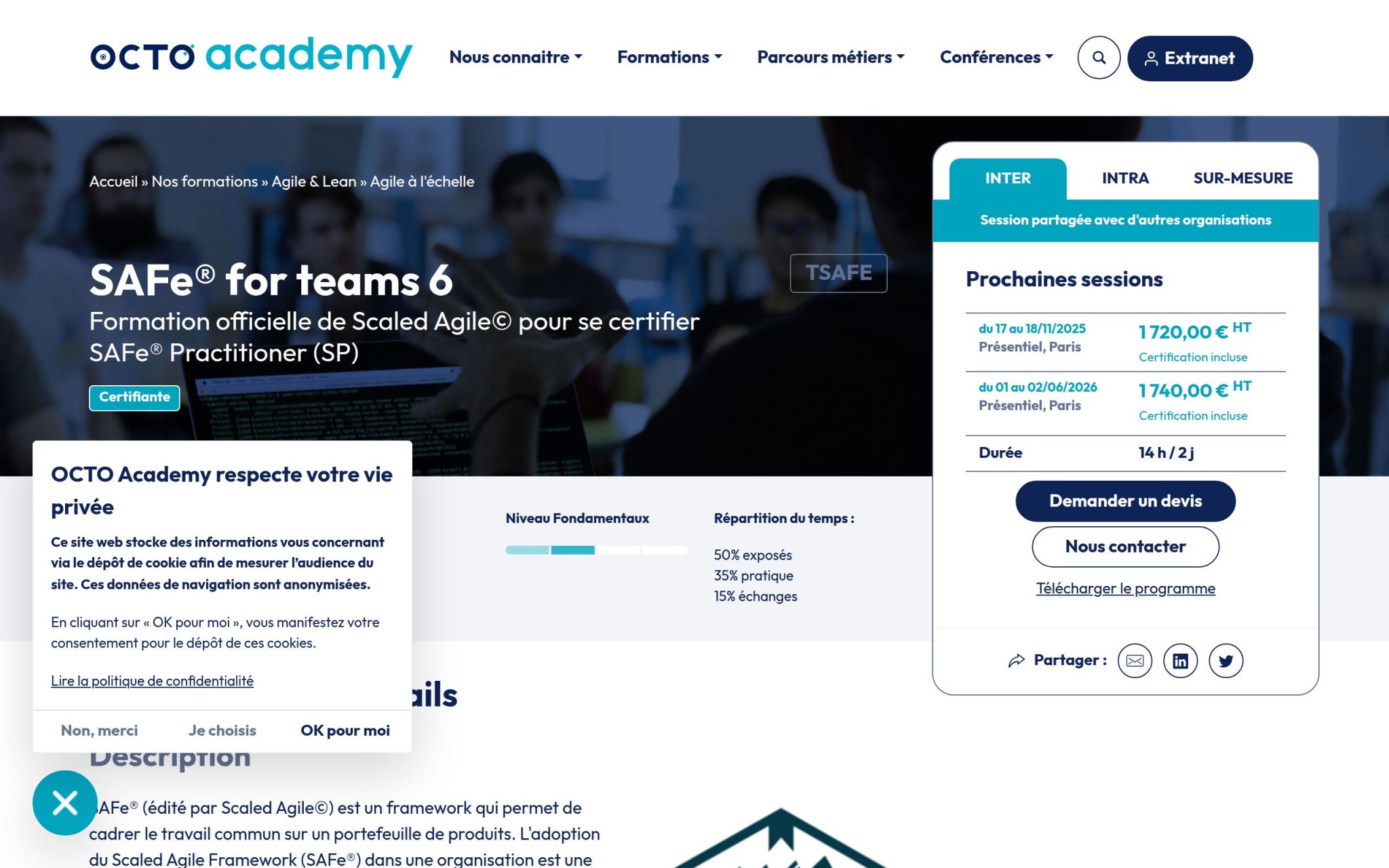 SAFeÂź for teams 6 - Octo Academy