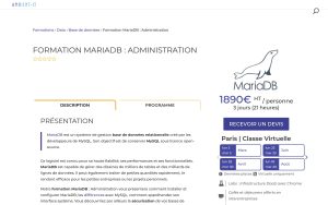 Formation MariaDB : Administration – Ambient IT