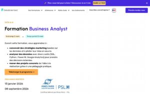 Business Analyst – DataScientest.com