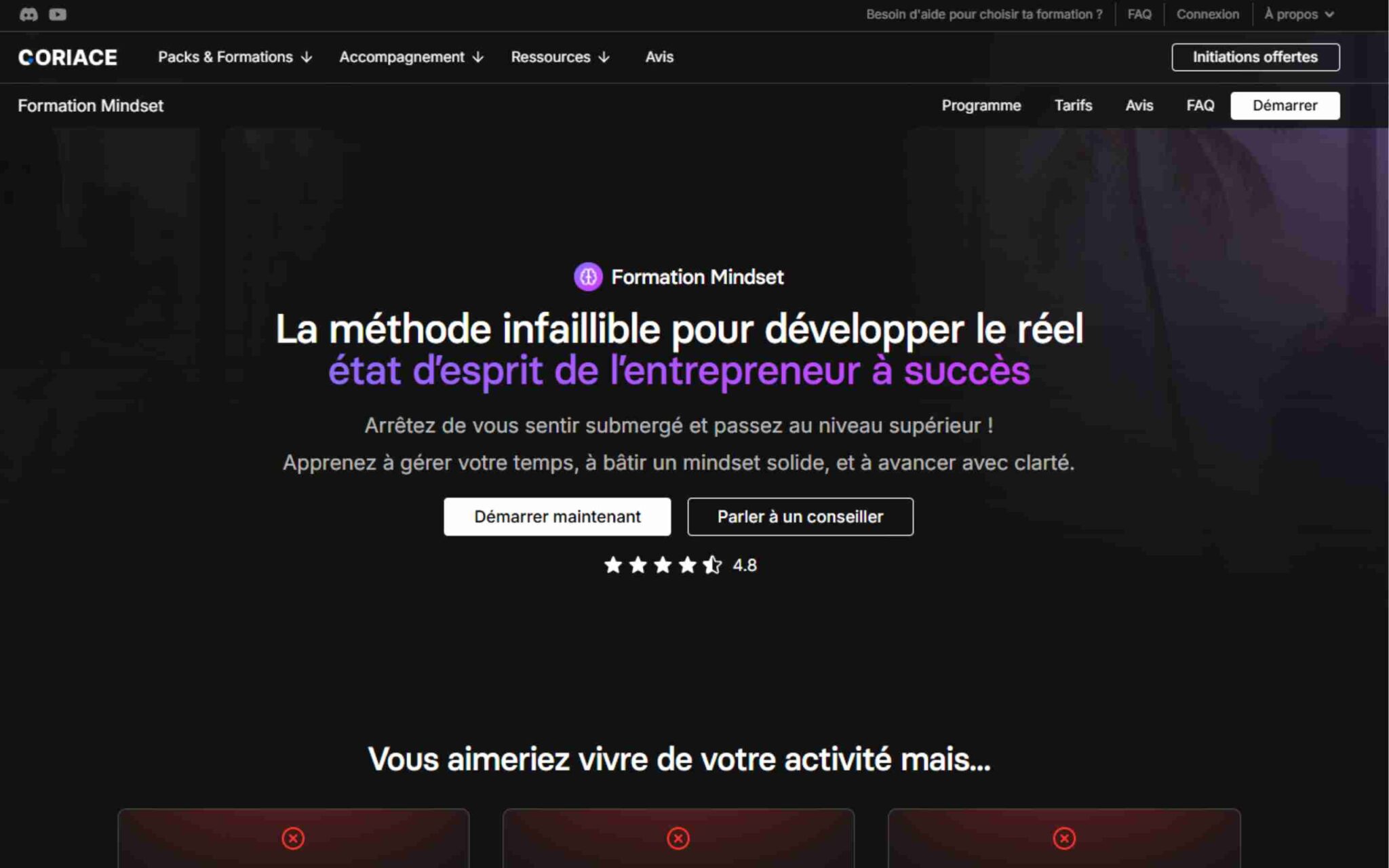 Mindset Freelance - CORIACE
