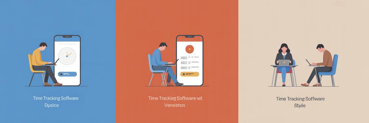 Les 3 grandes familles de logiciels d'enregistrement du temps de travail