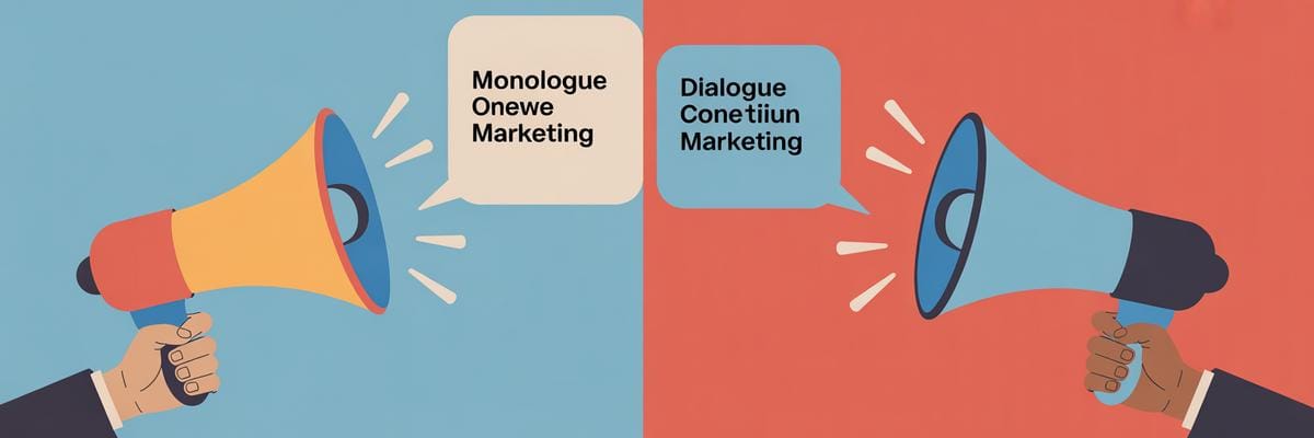 Interactivité et relation client : monologue vs dialogue