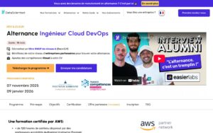 Formation Ingénieur Cloud DevOps en alternance – DataScientest.com