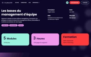 Initiation au management - Académie RH