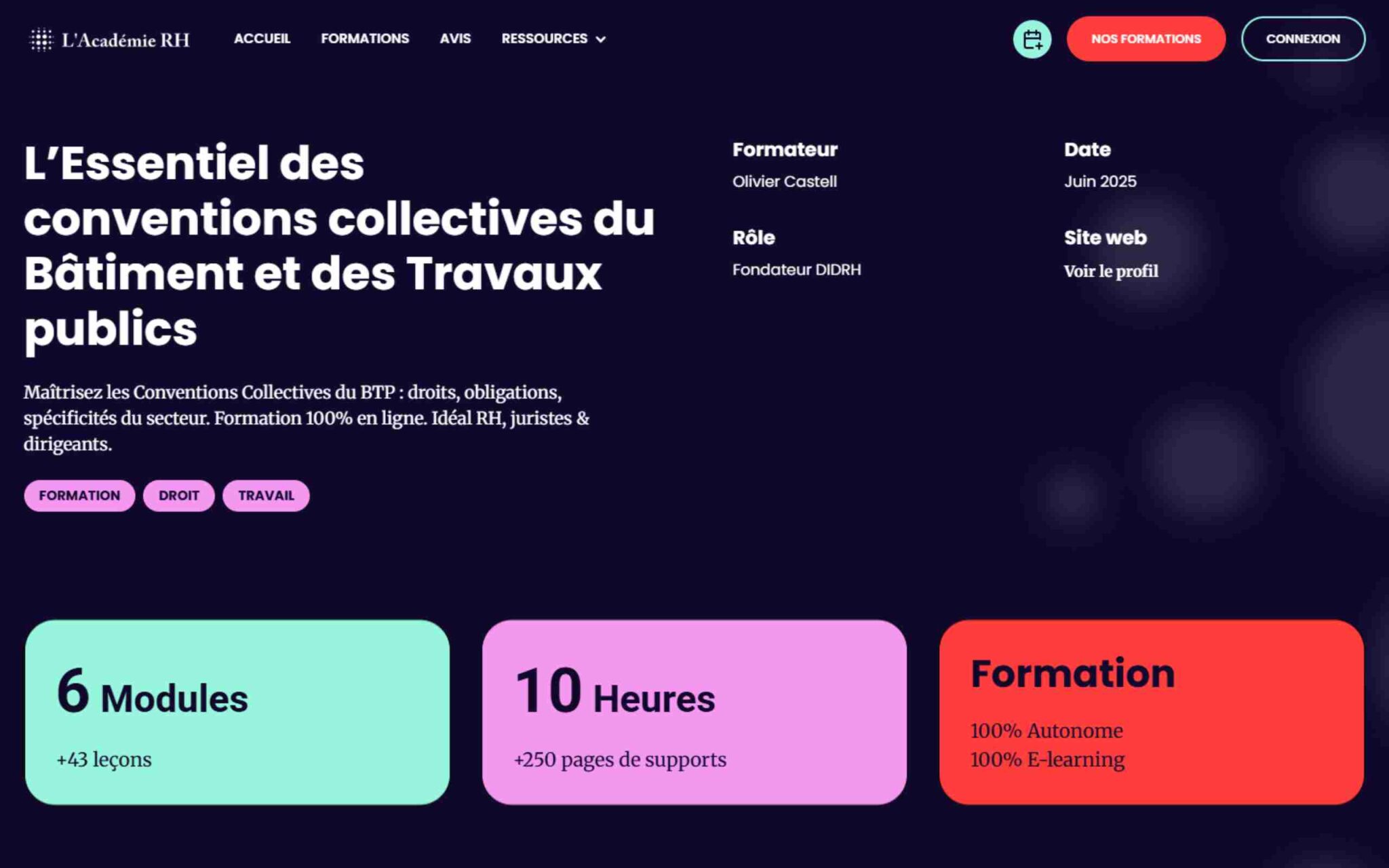 Les conventions collectives du Bâtiment et des Travaux Publics - Académie RH