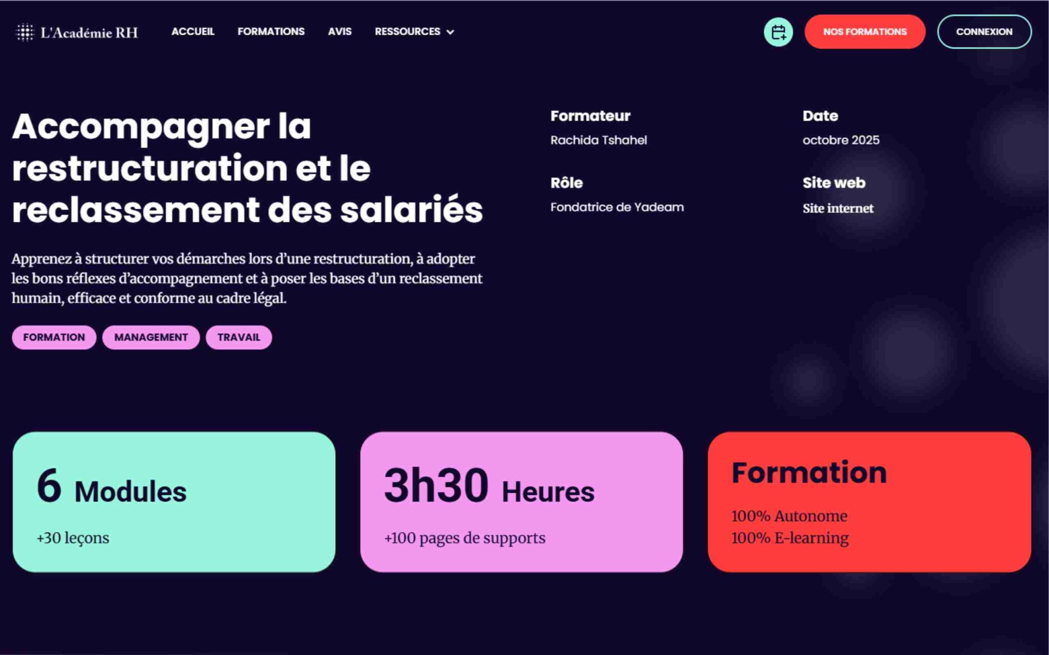 Accompagner le reclassement dans le cadre d'une restructuration - Académie RH