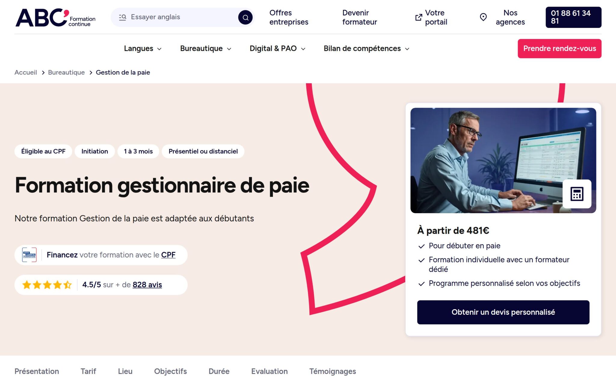 Formation Gestionnaire de paie - ABC FORMATION CONTINUE