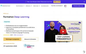 Formation Deep Learning – DataScientest.com