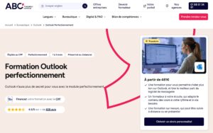 Outlook Perfectionnement – ABC FORMATION CONTINUE
