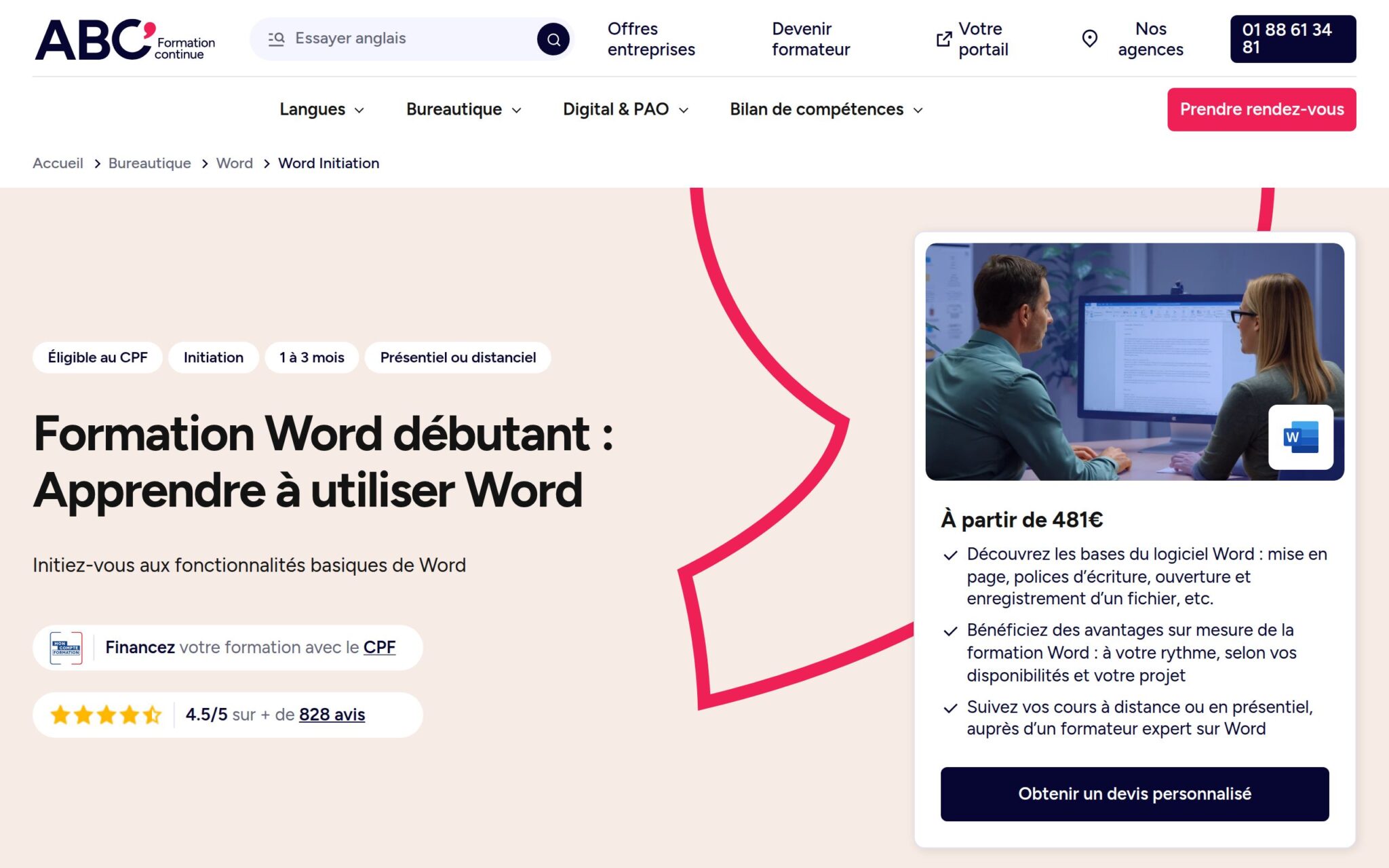 Word Initiation - ABC FORMATION CONTINUE