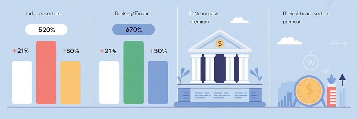 Variations salariales par secteur d'activité