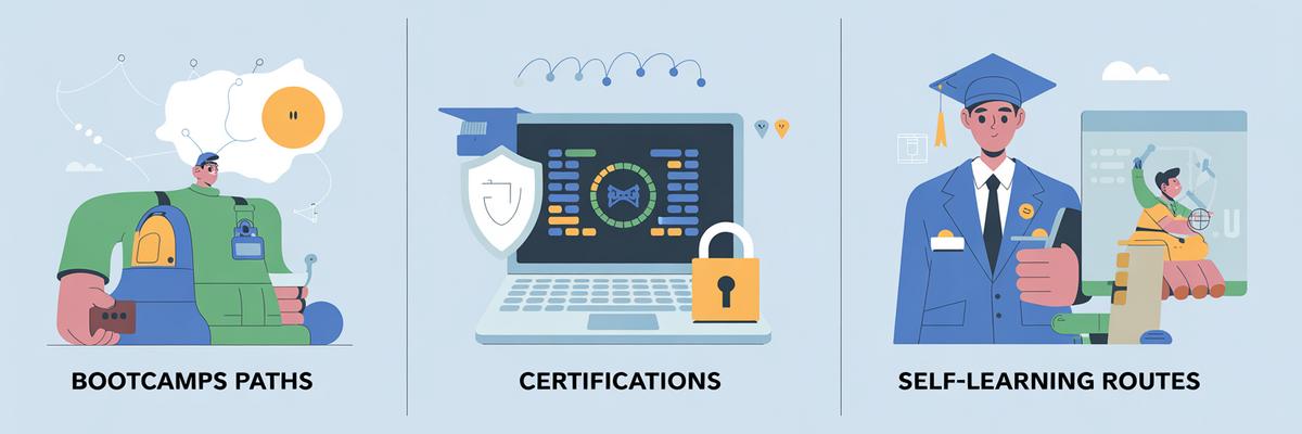 Comment se former à la cybersécurité sans diplôme d'ingénieur
