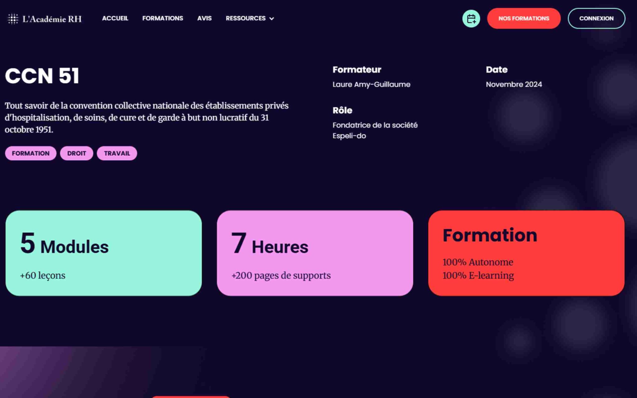 CCN 51 - Académie RH