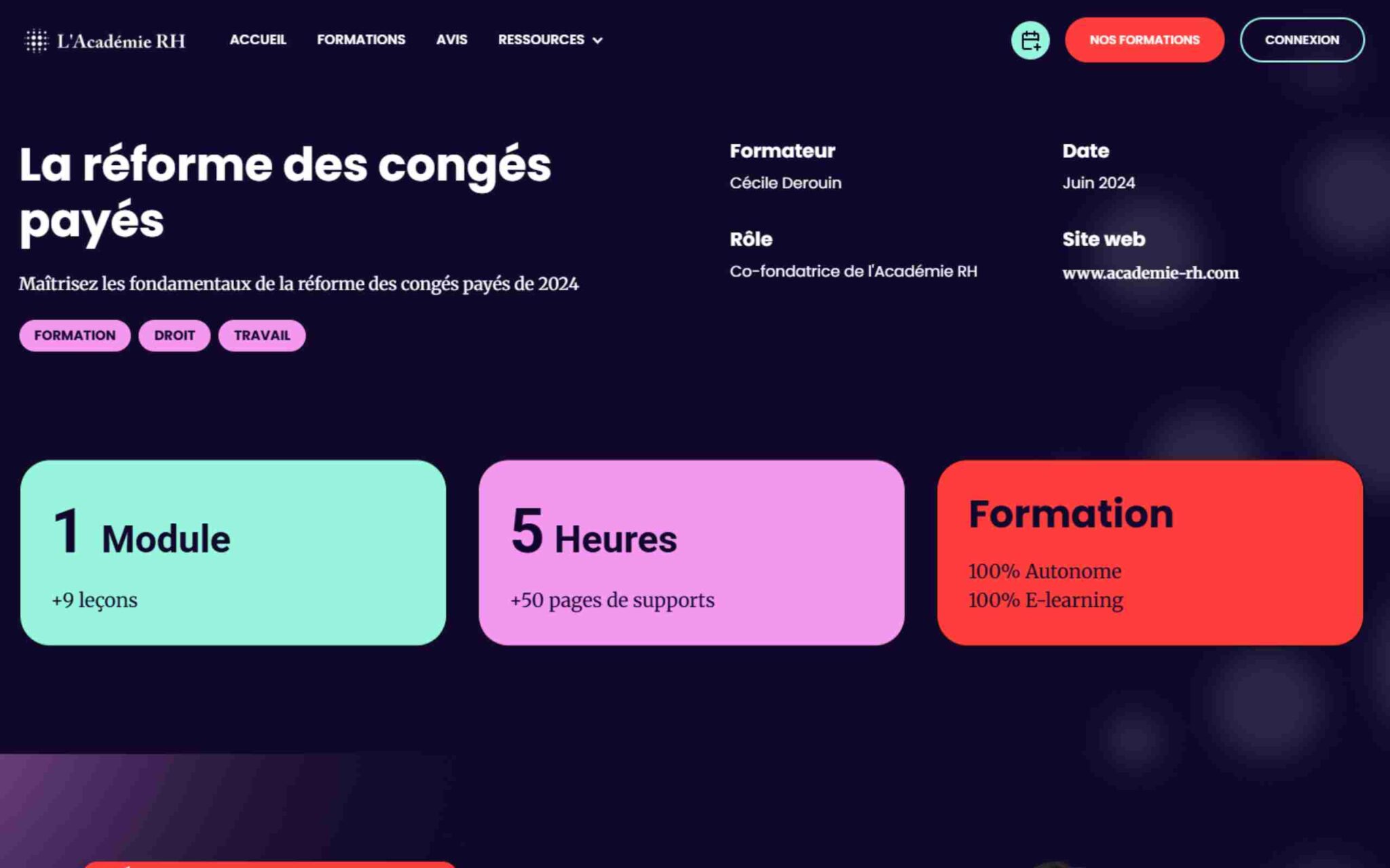 La réforme des congés payés - Académie RH