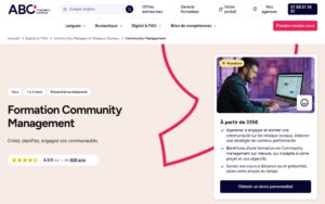 Community Management – ABC FORMATION CONTINUE