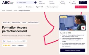 Access Perfectionnement – ABC FORMATION CONTINUE