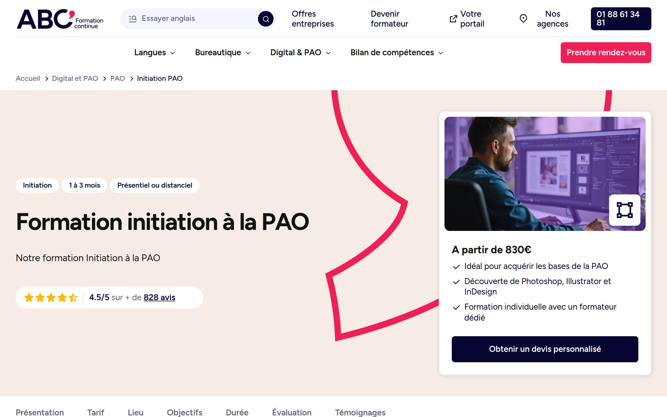 Initiation PAO – ABC FORMATION CONTINUE