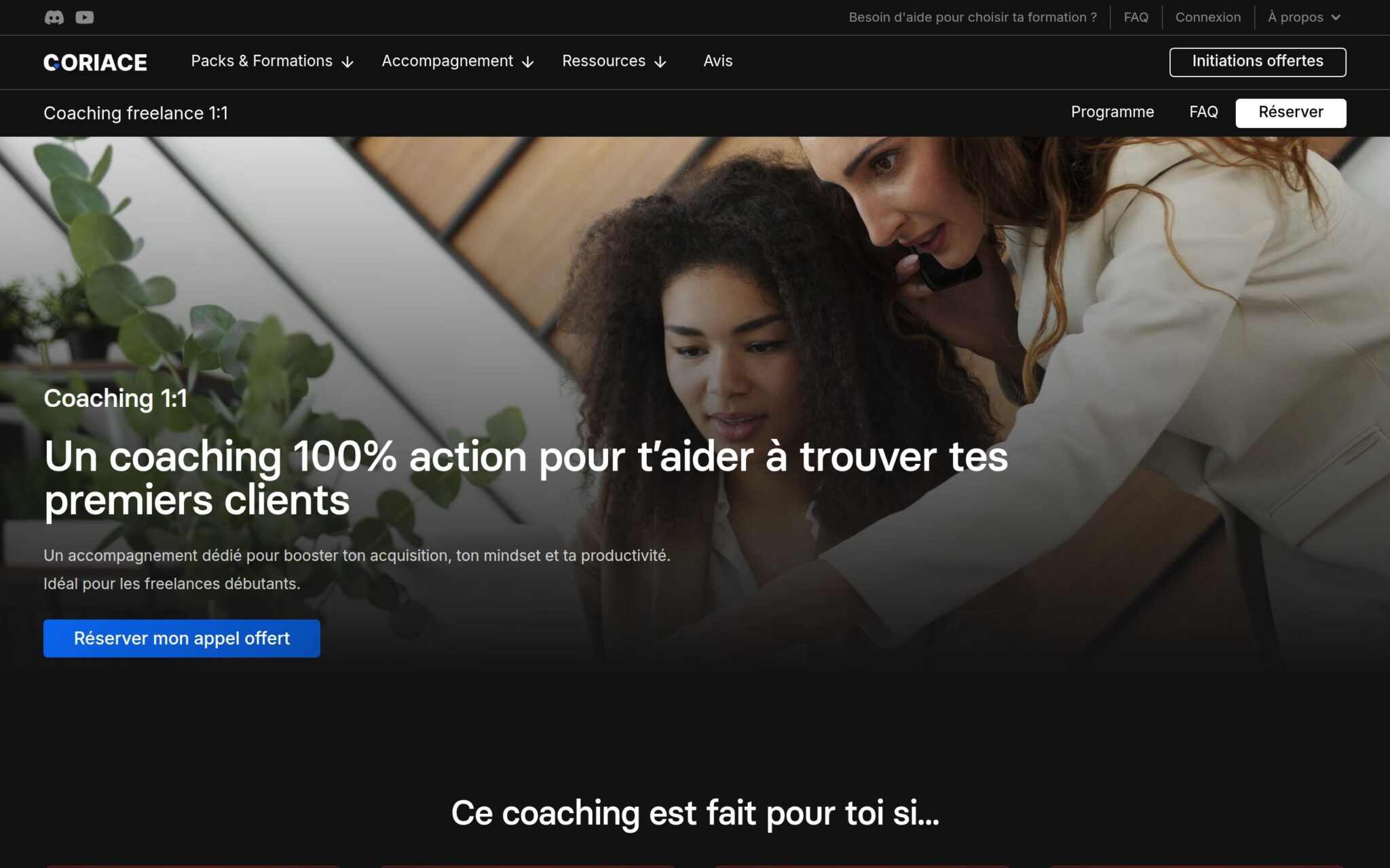 Coaching 1:1 - CORIACE