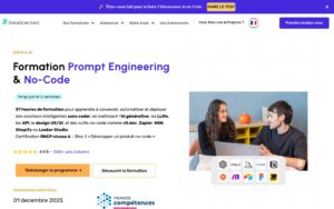 Prompt Engineering & No-Code – DataScientest.com