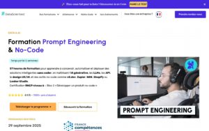 Formation Prompt Engineering & Generative AI – DataScientest.com