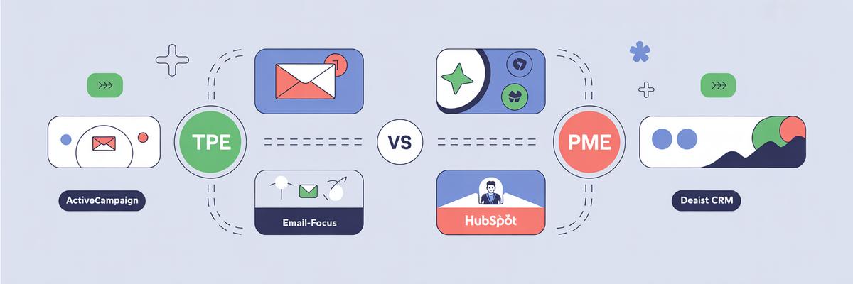 HubSpot vs ActiveCampaign : le match du marketing automation 3 Quel outil choisir selon votre profil d'entreprise française