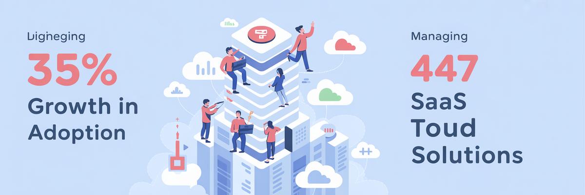 Statistiques sur l'adoption et l'utilisation des solutions SaaS