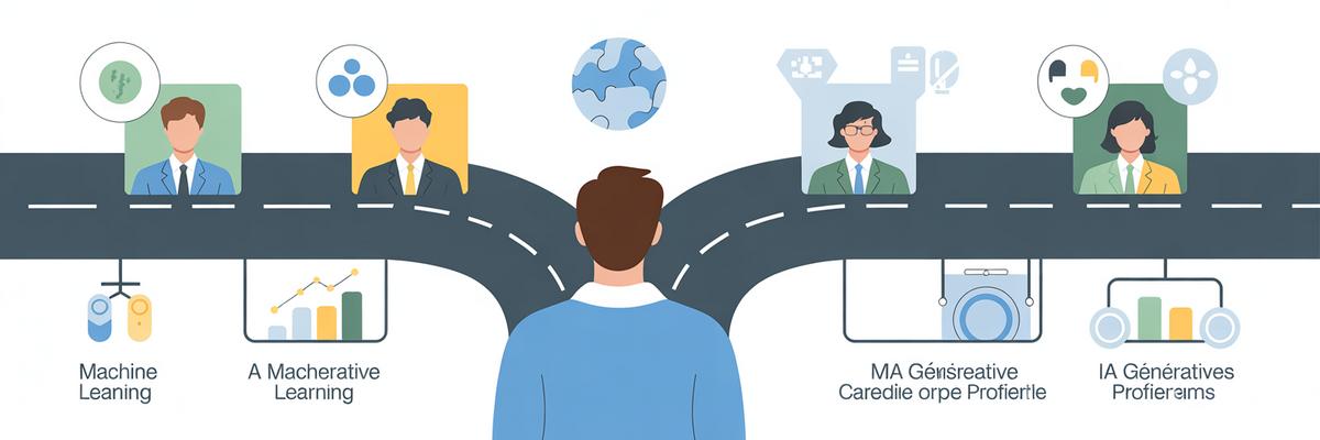 Formation Intelligence Artificielle générative vs Machine Learning : laquelle privilégier ? 5 Quelle formation privilégier selon votre profil et vos objectifs