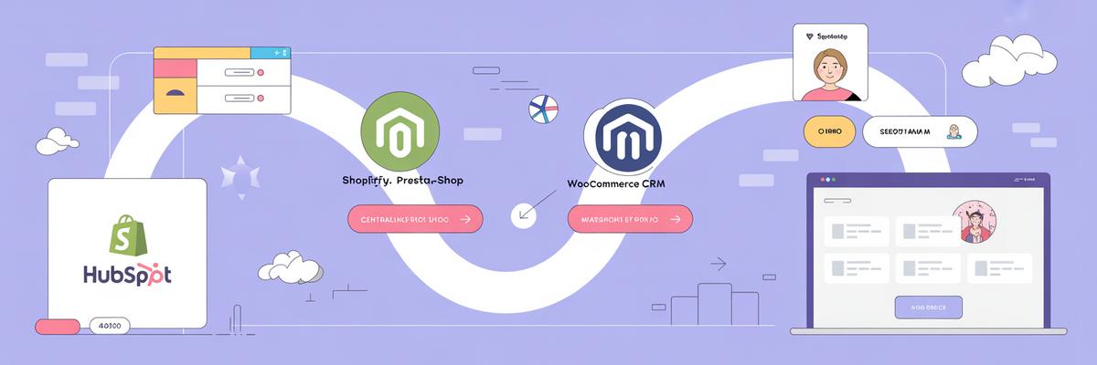 Comment HubSpot centralise efficacement vos données e-commerce