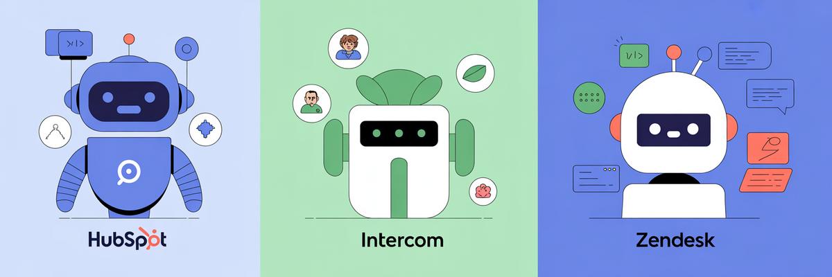 HubSpot vs Intercom vs Zendesk : quel chatbot choisir pour votre support client ? 1 Comparatif rapide des 3 solutions de chatbot : forces et faiblesses
