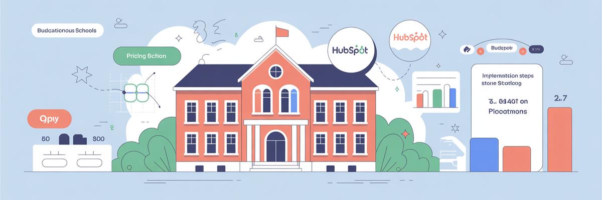 Budget et mise en œuvre : combien coûte HubSpot pour un établissement d'enseignement