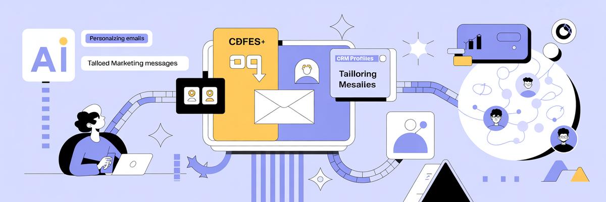 HubSpot AEO : comment optimiser votre marque pour les moteurs de recherche IA en 2026 ? 9 Personnalisation des emails par l'IA HubSpot